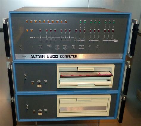 Altair 8800 45 Anos Do Computador Que Deu Início à Revolução Digital