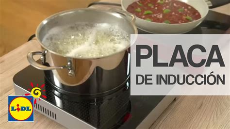 Si quieres ahorrar tiempo y dinero conoce las 3 cocinas de inducción. Placa De Inducción Portátil - Lidl España - YouTube