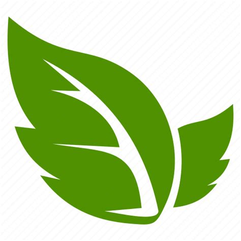 Agriculture Ecology Green Leaf Leaves Natural Icon