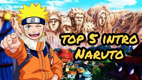 Top 5 Intro Naruto 1 Youtube