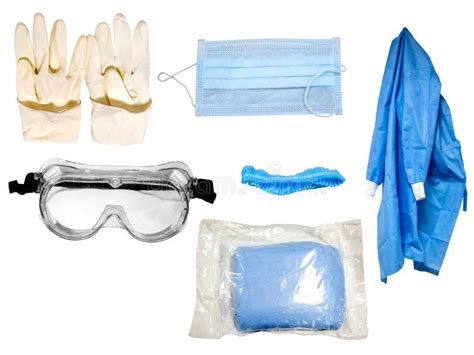 Personal Protective Equipment Ppe Kit Stock Photo Image Of Mask