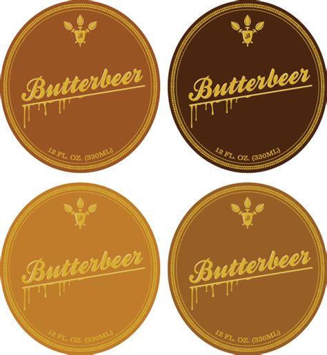 Free printable harry potter butterbeer labels from karencookiejar.com. HJ02 Design Practice: Butterbeer: Labels with Highlights