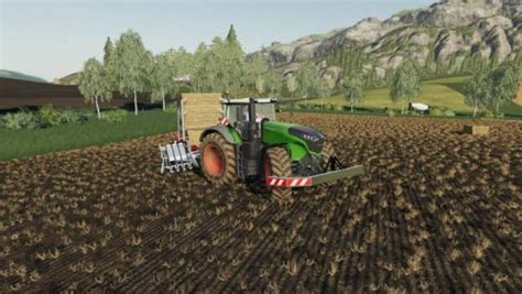 Fs19 Homemade Bale Pusher V1000 Farming Simulator 19 17 22 Mods