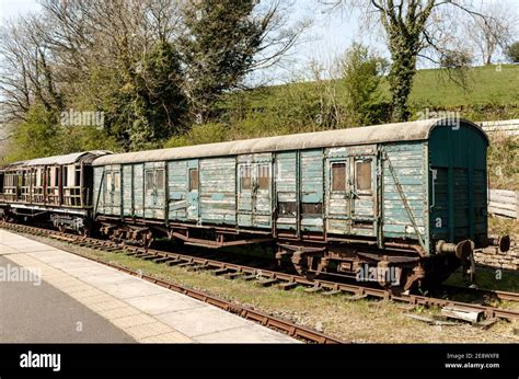 Railway Wagon Awaiting Restoration At Kirkby Stephen East Stainmore