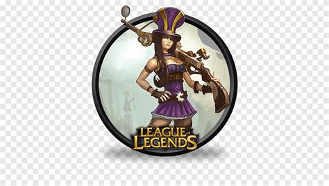 Lol Icons League Of Legends Caitlyn Png Pngegg