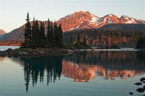 Sunset Garibaldi Lake Steffen Sauder Flickr