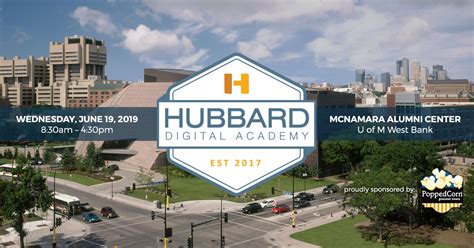 Hubbard Digital Academy Tickets On Sale Now For Hubbard Digital Academy