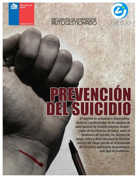 Manual De Prevención Del Suicidio Barbara Paulina Udocz