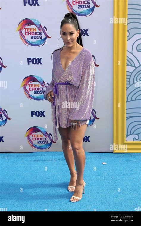 los angeles aug 11 brie bella at the teen choice awards 2019 at hermosa beach on august 11
