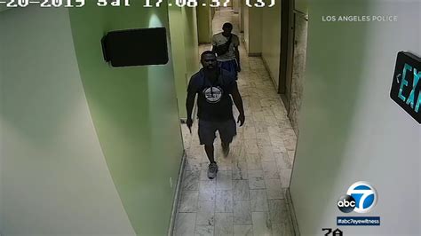 surveillance video shows 2 suspects in dtla home invasion robbery abc7 los angeles