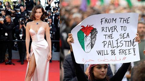 Fear Is Not An Option Bella Hadid Speaks Out On Palestine Genocide The Current