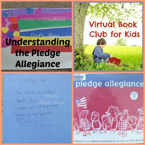 I pledge allegiance to the flag of the united states of america the definition of pledge is: Crafty Moms Share: Virtual Book Club for Kids--I Pledge ...