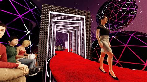 Fashion Show Stage Design 3d Render Youtube