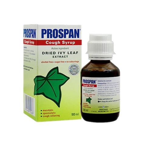 Prospan Syrup Ml I Herbal Cough Medicine I Life Pharmacy