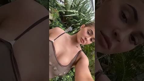 Kylie Jenner Hot Nip Slip Instagram Video Youtube