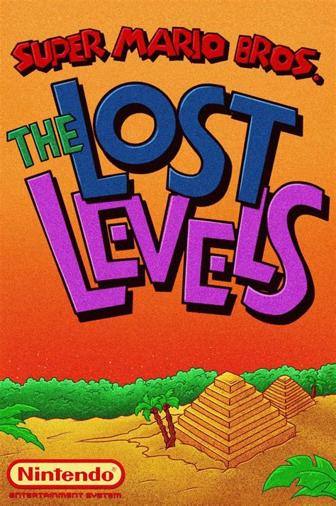 Super Mario Bros The Lost Levels Box Art Rcasualnintendo