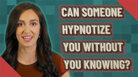 Can Someone Hypnotize You Without You Knowing Youtube