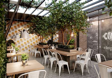Coffee On Behance Bistro Design Rooftop Design Cafe Interior Design