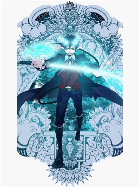 Rin Okumura Blue Exorcist Sticker For Sale By Dovakii Redbubble