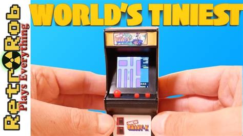 🕹️ Worlds Smallest Tiny Arcade Rally X Unboxing And Gameplay 🕹️