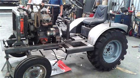 Allen Smith S Homemade Tractor Part Youtube