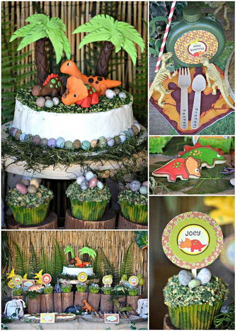 Dinosaur Birthday Party Feature Party Ideas Party Printables Blog