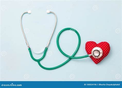 Heart And Stethoscope Concept For Healthcare Stock Photo Image Of