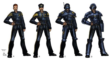 Afbeeldingsresultaat Voor Police Uniform Concept Art Sci Fi Character