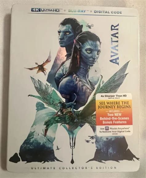 Avatar 4k Ultrahdblu Raydigital Ultimate Collectors Edition New