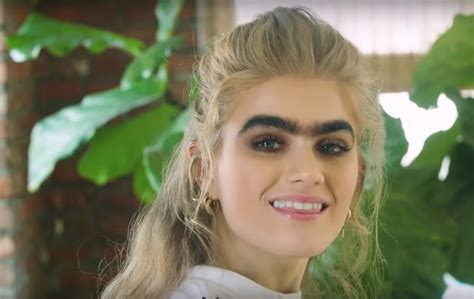 When you find out santa isn't real🎅🏻 Model with unibrow who went viral discusses changing ...