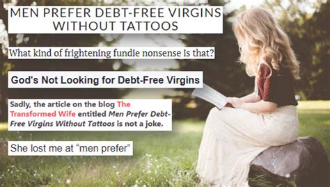 debt free virgins without tattoos since nobody asked