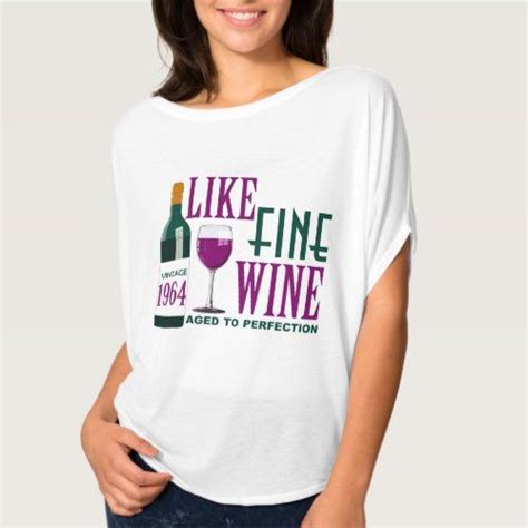 Like Fine Wine Aged To Perfection Vintage 1964 T Shirt Vintage Year