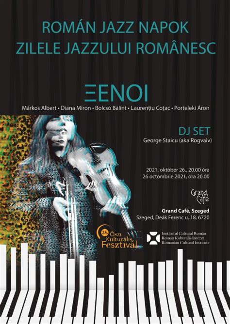 muzicieni români și maghiari în cadrul zilelor jazzului românesc la seghedin și budapesta timp