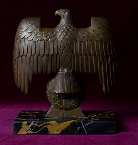 Nuremberg Desk Eagle And Swastika