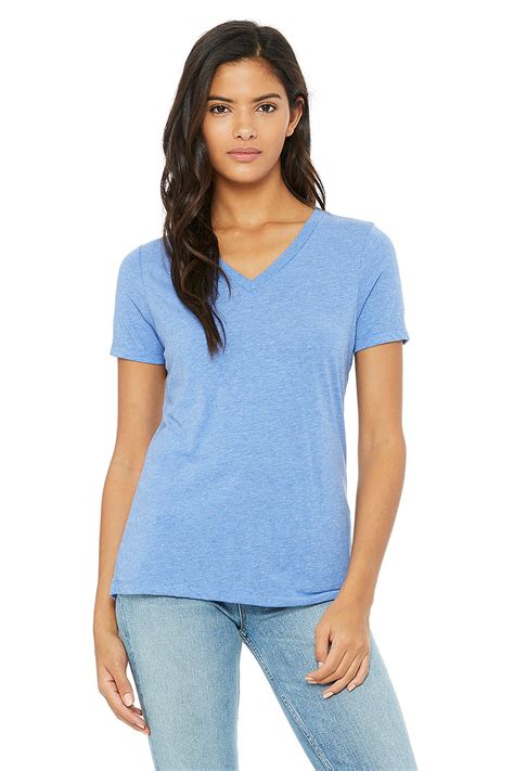 Womens Relaxed Triblend Short Sleeve Tee Bellacanvas