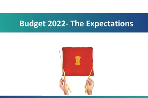 Budget 2022 Expectations What To Expect From Budget 2022