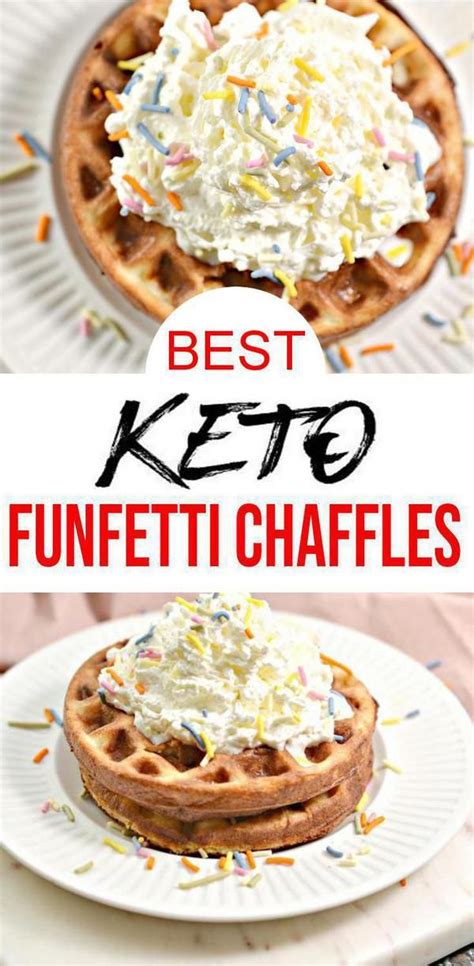 Subscribe to receive the free weekly newsletter, packed full of easy recipes and food inspiration plus exclusive. BEST Keto Chaffles! Low Carb Funfetti Chaffle Idea ...