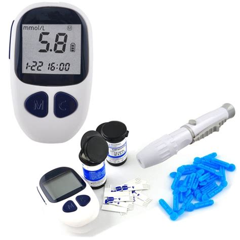 Fda Blood Glucose Meter Monitor Test Strips Lancets Diabetes Sugar Meter Kit Ebay