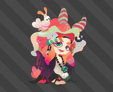 Splatoon 2 Flow Nintendo Magical Girl Character Design