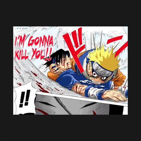 Naruto And Sasuke Vs Haku Naruto T Shirt Teepublic