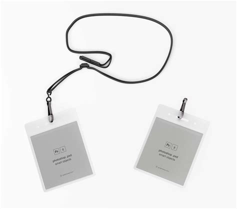 Download ID Lanyard PSD Mockup (Free) by Graphic Pear