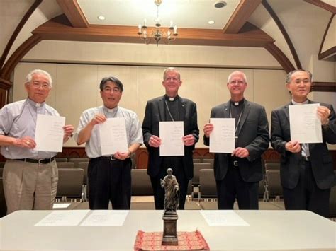 Us Japan Bishops Pledge To Work Toward A World Free Of Nuclear