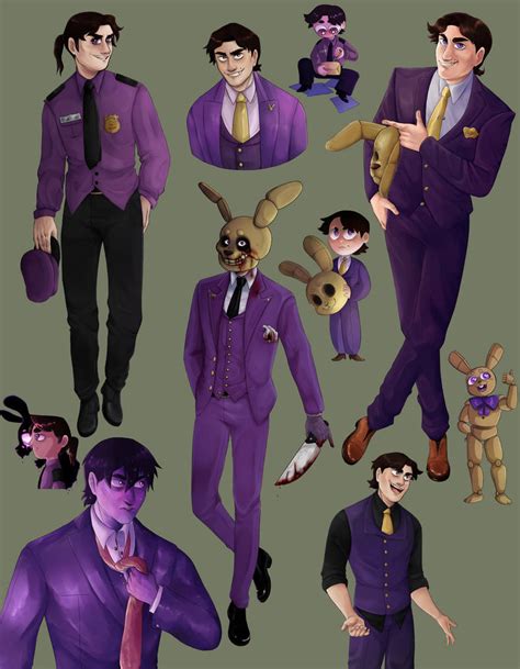 William Afton Old Art By T0ringo On Deviantart