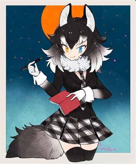 Pin By Silver Heart On Silver Wolf Anime Wolf Girl Anime Wolf Cute Neko Girl