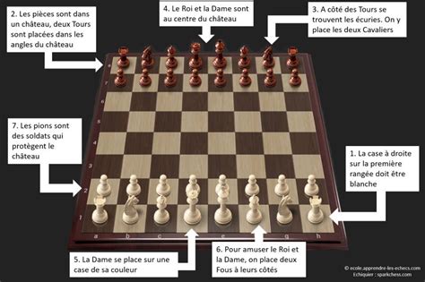 Les Règles Du Jeu Déchecs Pour Les Débutants Apprendre Les échecs