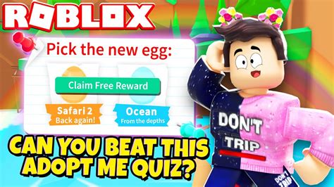 Take this quiz to find out how much. Can You Beat This ADOPT ME QUIZ? (Roblox) - YouTube