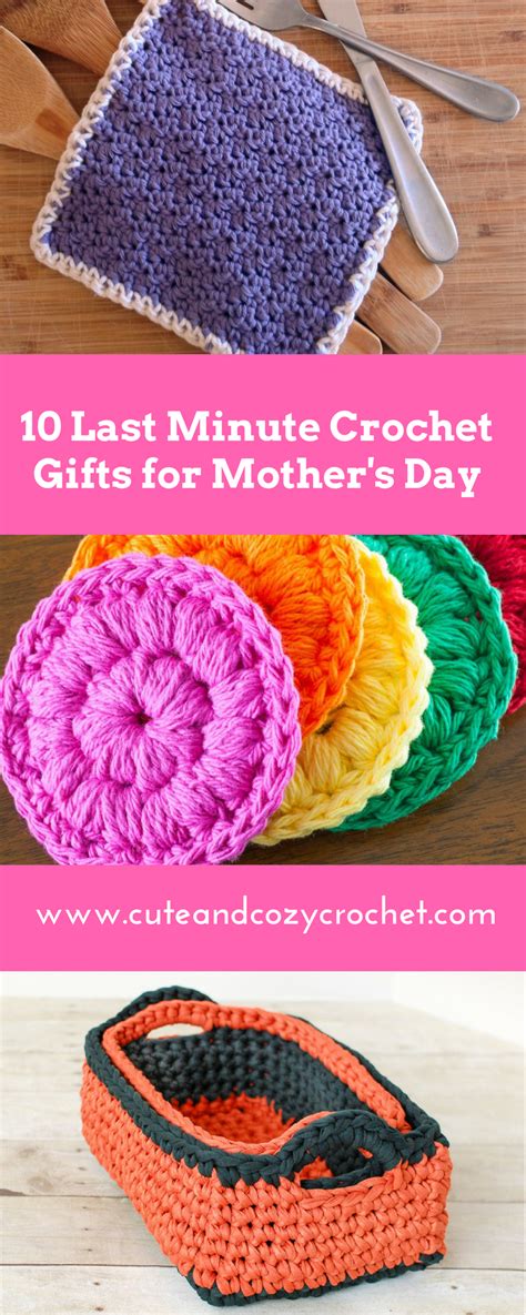 Whether winding down in a luxurious bubble bath or. 10 Last Minute Crochet Gifts for Mother's Day - Cute ...