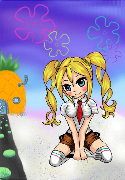 Spongebob Anime Girl By Corichii On Deviantart