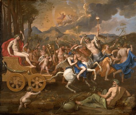 世界のタグ名画 The Triumph of Bacchus ニコラプッサン