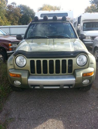 Find Used 2003 Jeep Liberty Renegade Sport Utility 4 Door 37l In